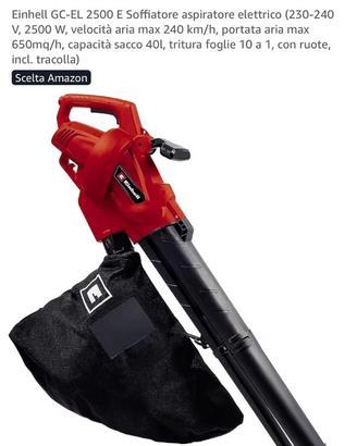 Soffiatore/Aspiratore elettrico Einhell