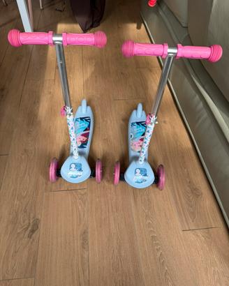Monopattini Disney Frozen a 3 ruote – Elsa e Anna