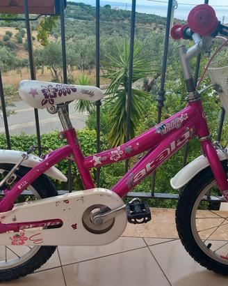 Bicicletta con rotelle 