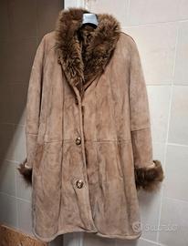 giaccone montone con pelliccia 