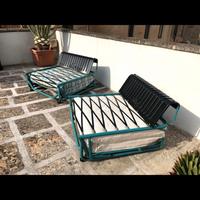 Poltrone letto campeggi (due)