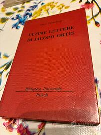 Libro Ultime lettere di Jacopo Ortis
