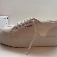 Scarpe Superga con zeppa