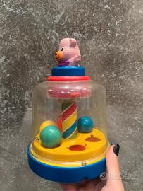 Giocattolo vintage jactoys 1996 – Pop-up con pall