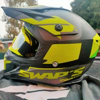 Casco cross+maschera