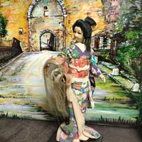 Statuetta Bambola Geisha Vintage