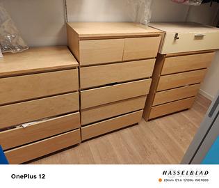 cassettiere Ikea + cassettone 