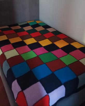 Coperta in lana fatta a mano 