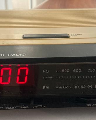 Radio sveglia philips 090 anni 70 80