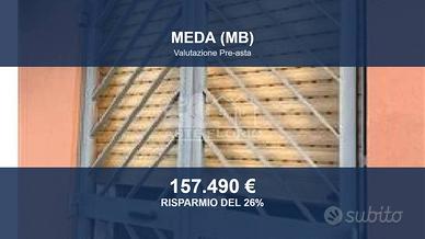 Immobile in asta di 104 m² con box auto a Meda