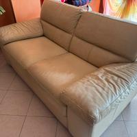 Doppio Divano in pelle Chateau D’Ax