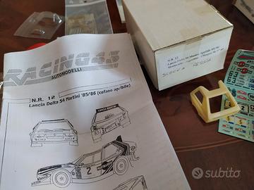 Kit racing43 Lancia Delta s4 apribile + decal 4 ra