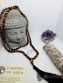 Japamala occhio di tigre