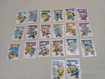 20 figurine collezione completa topolino gol 2013.