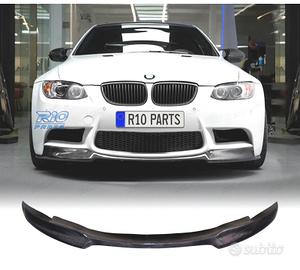 SPOILER LIP PER BMW E90 E92 E93 LOOK M3 IN FIBRA D