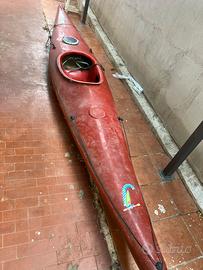 Canoa kayak vetroresina leggera