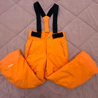 Pantaloni sci bambino 500 PNF arancio Wed’ze