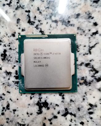 Processore Intel Core i7 4770 socket lga 1150