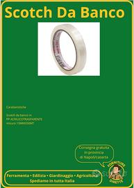 120 rotoli di Scotch da banco