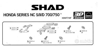 TELAIO PORTA VALIGIE LATERALI