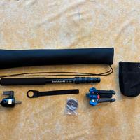 Koolehaoda monopiede con treppiede e testa a sfera