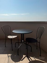 Tavolo e sedia ikea esterno