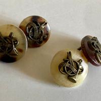 Vintage Gemelli HERMES Corno Caccia