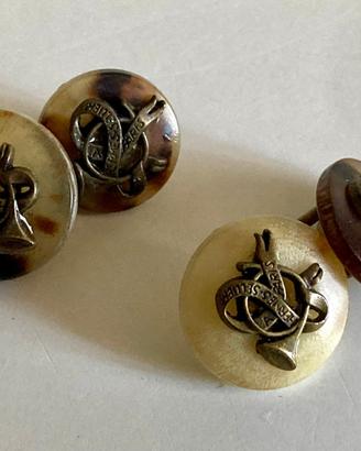 Vintage Gemelli HERMES Corno Caccia