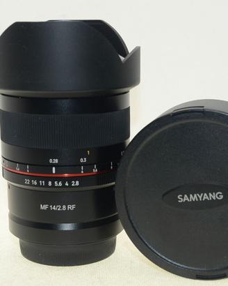 SAMYANG  14mm F2.8 PER CANON RF