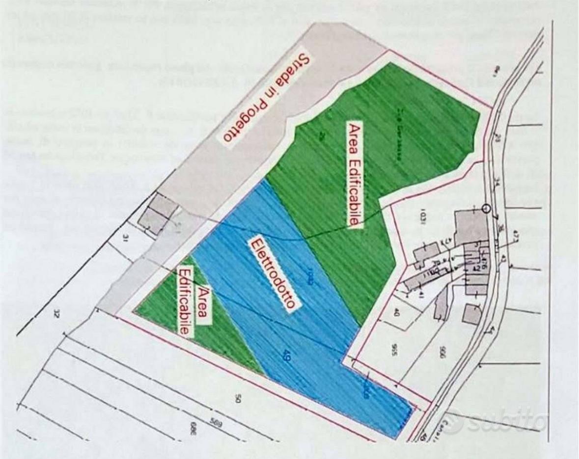 Terreno edificabile fronte SP222 - 15.300 mq - Vista 3