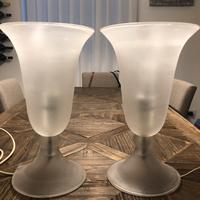 Coppia lampade Cenedese Murano