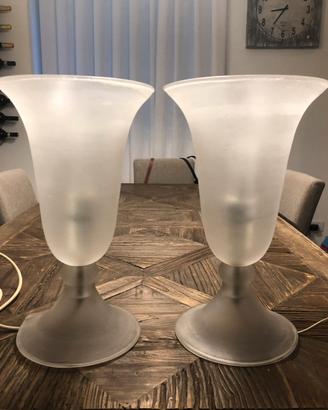 Coppia lampade Cenedese Murano