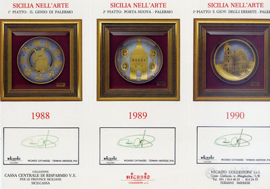 Nicasio Catanese Piatti Incisi Sicilia