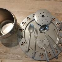 SET ALESSI 18/10 ORIGINALE PER IL GHIACCIO VINTAGE