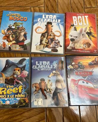 6 dvd cartoni animati Walt Disney