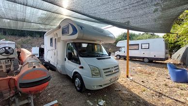 Ford transit 2.4 tdci Blu Camp