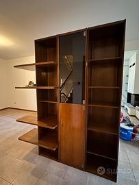 Due librerie in legno massello