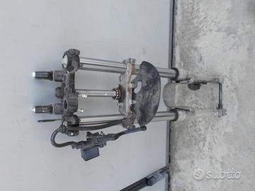 Forcella forcellone e impianto frenante transalp