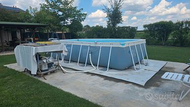 Piscina intex 2,5 x 5 x 1,10 + pompa intex