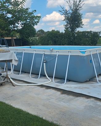 Piscina intex 2,5 x 5 x 1,10 + pompa intex