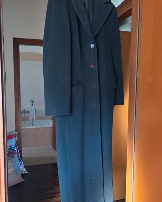 Cappotto nero lungo Benetton tg. M