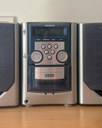 Sistema stereo compatto vintage Aiwa XR-M101