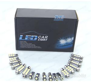 KIT 8 LAMPADE LED PER SEAT LEON MK1 1M 99-06