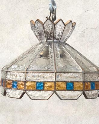 Lampadario brutalista Longobard