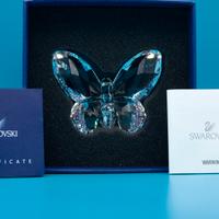 Swarovski farfalla in cristallo con scatola