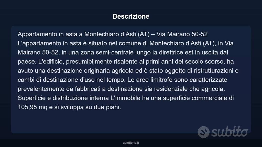 Appartamento – Montechiaro d'Asti, Asti - Vista 3