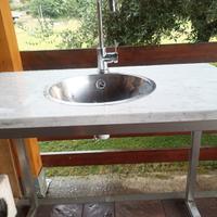 Lavello base in marmo