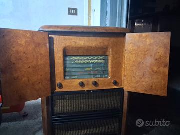 Radio Giradischi d'Epoca Siemens OLAP Consolle