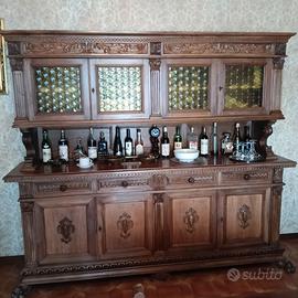 SALA DA PRANZO COMPLETA IN STILE CLASSICO