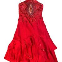 Vestito con pailettes da sera F.Falieri couture